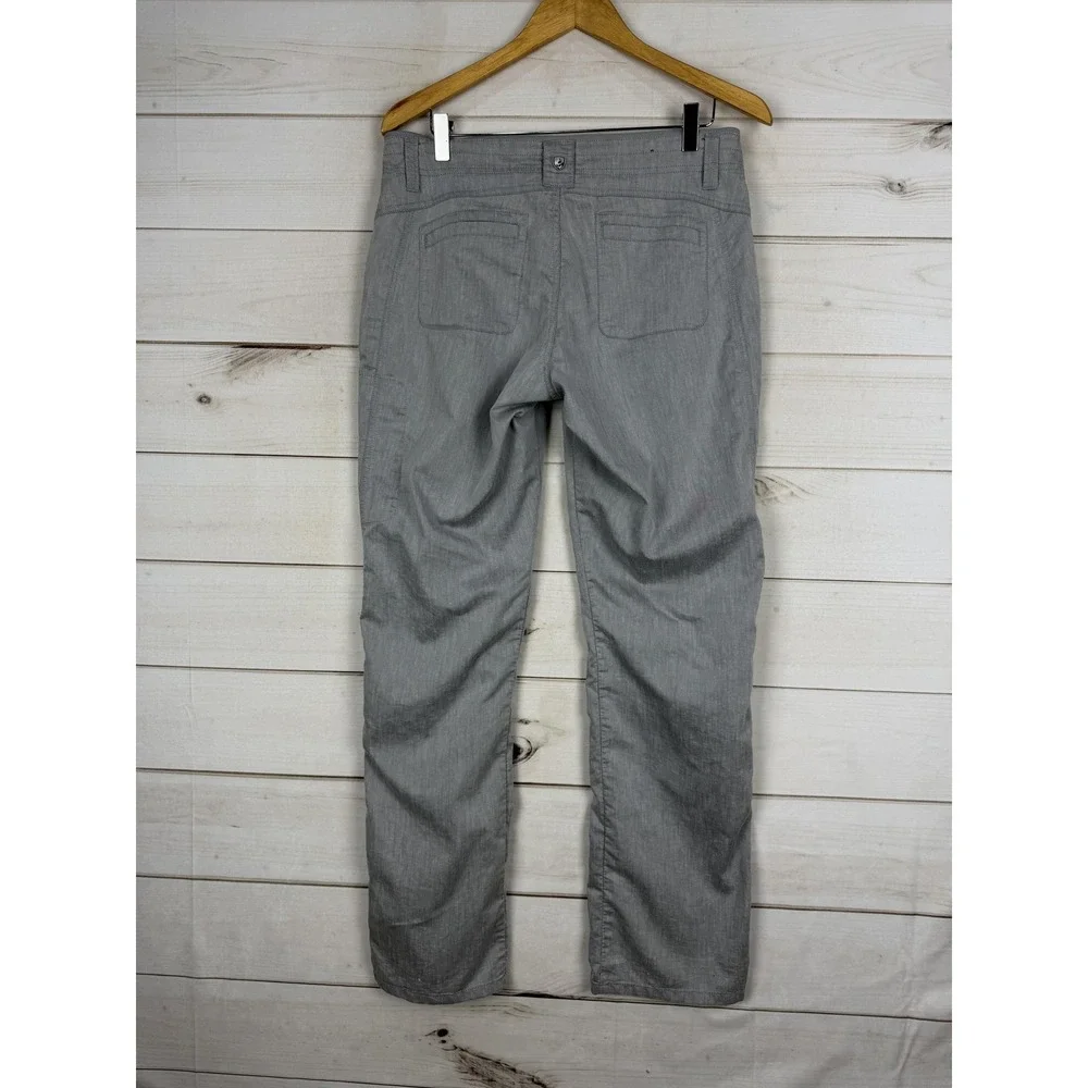 Kuhl Pants Womens 8 Gray Straight Leg Stretch Travel Hiking Outdoor Casual - Picture 2 of 13